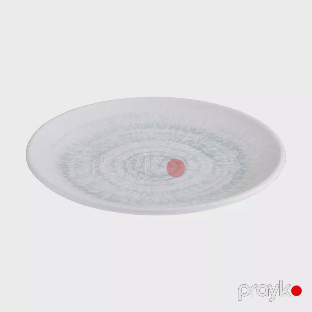 Boşqab ID-Fine Glacier Lona, farfor, ağ, 21 sm — Mallar, Bakı (2)