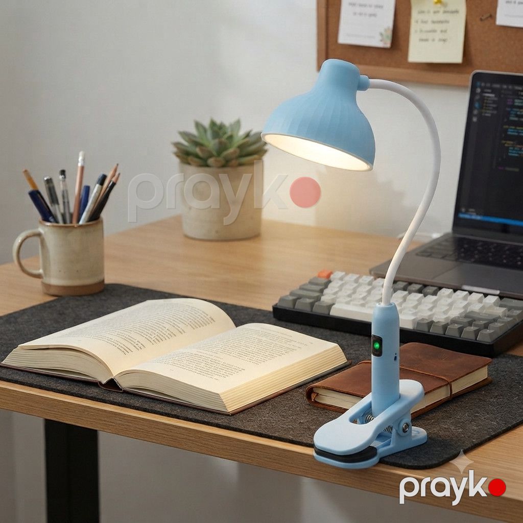 Masaüstü lampa 2K, JS-0755, mavi — Mallar, Bakı (2)
