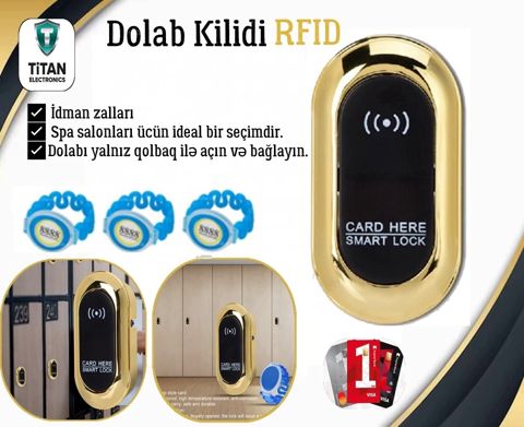 Dolab kilidi "Rfıd" — Şahin