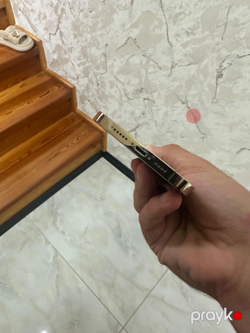 IPhone 13 Pro Max, 128 GB, Matte Gold, Simsiz şarj, Face ID, Sənədlərlə — Apple iPhone, Xırdalan (5)