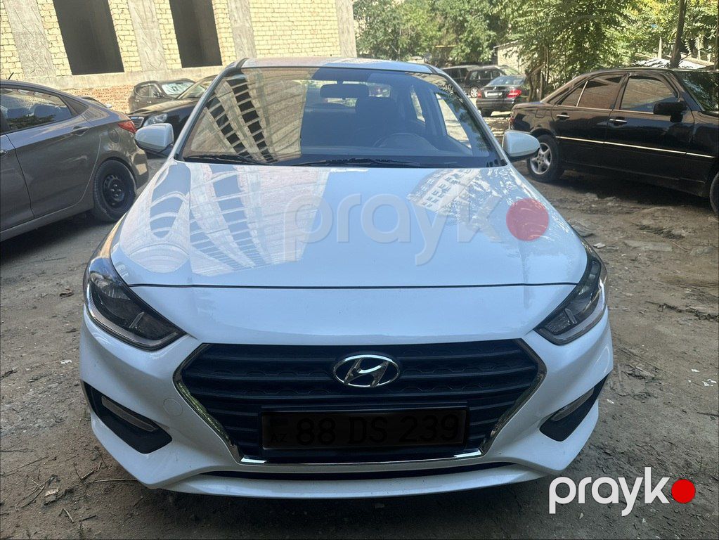 Hyundai Accent, 1.4 L, 2018 il, 129 000 km — Avtomobillər, Bakı (2)