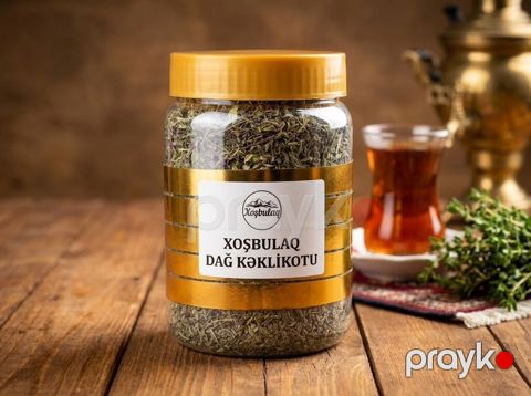 Məhsul: Xoşbulaq Dağ Kəklikotu (quru ot) Təsvir: - Dağlıq ərazilərin — Bakı