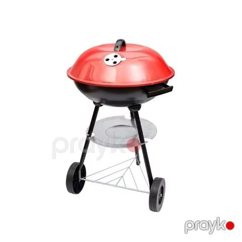 Qril BBQ 2018В, metal, qırmızı, 51x43x88 sm — Bakı