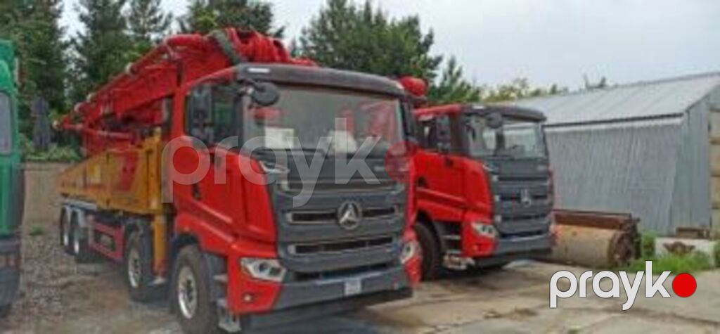 Beton vuran pompa "Sany", 2025 il — İnşaat texnikası, Bakı (6)