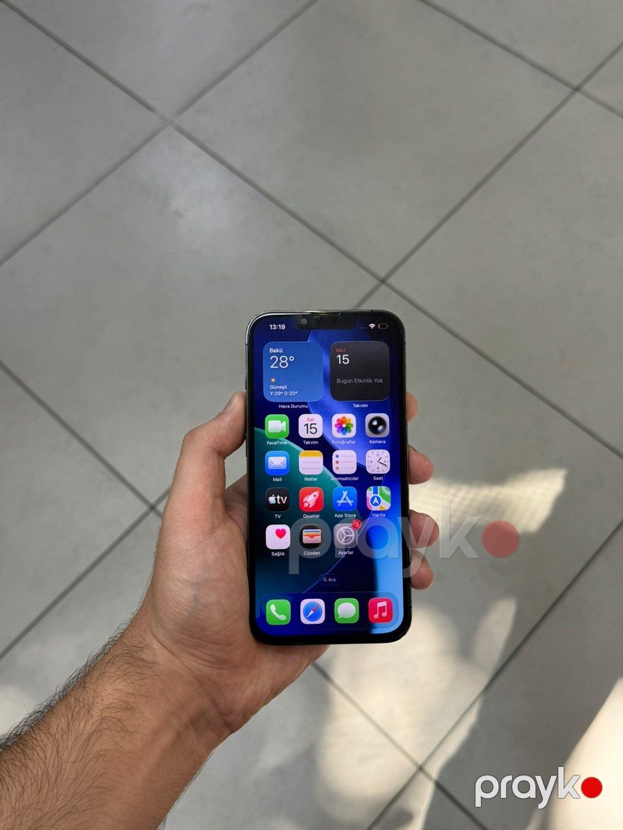 Apple iPhone 13 Pro Graphite 128GB/6GB — Smartfonlar, Bakı (2)