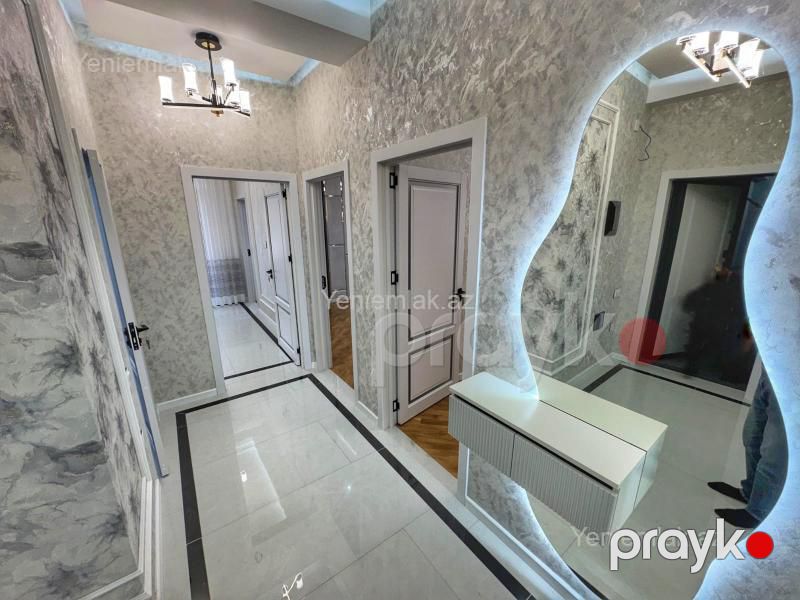 Satılır 3 otaqlı Bina evi menzil (Yeni tikili), 88 m², Nizami rayonu — Mənzil, Bakı (8)