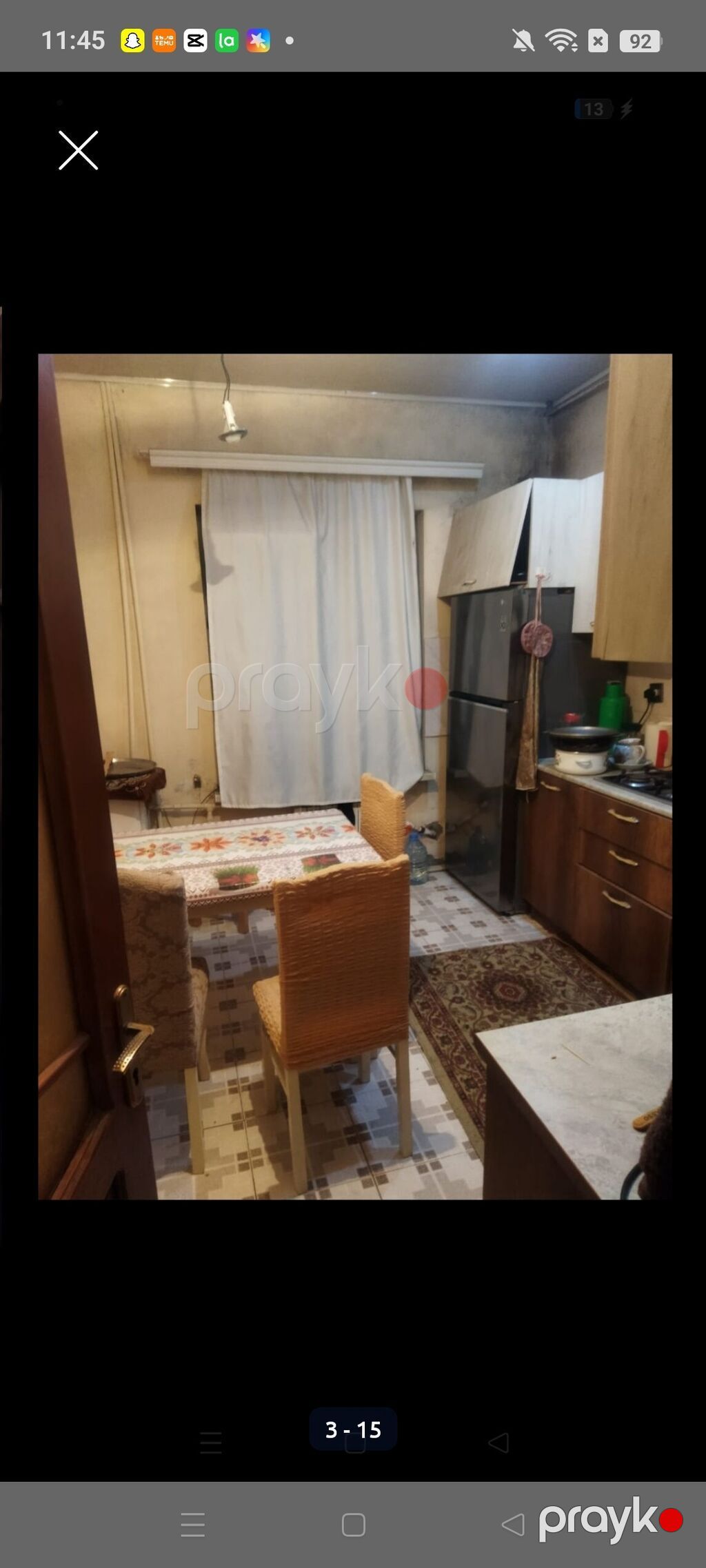 Bileceride avtovağza metrosuna yaxin 5/1 mertebesinde 2 otaqli bina — Mənzil, Bakı (2)
