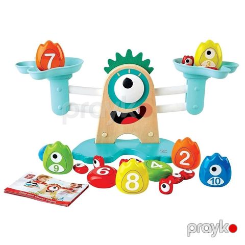 İnkişaf etdirən oyuncaq Hape Monster Math Scale, 3+ yaş — Bakı