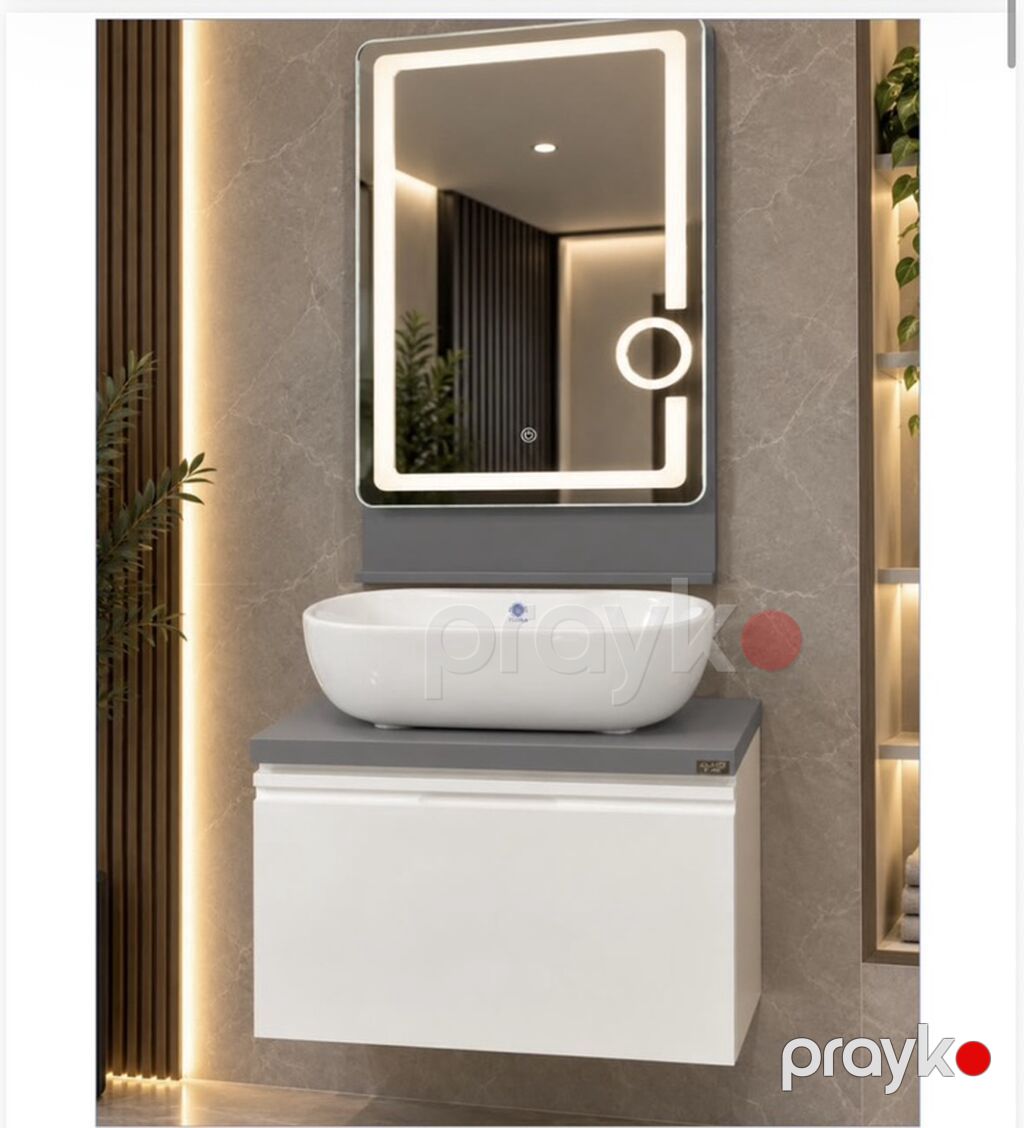 Moydadır 6015 – 60 sm x 40 sm ölçülü, divara montaj olunan vanna otağı — Lavabolar, Bakı (3)