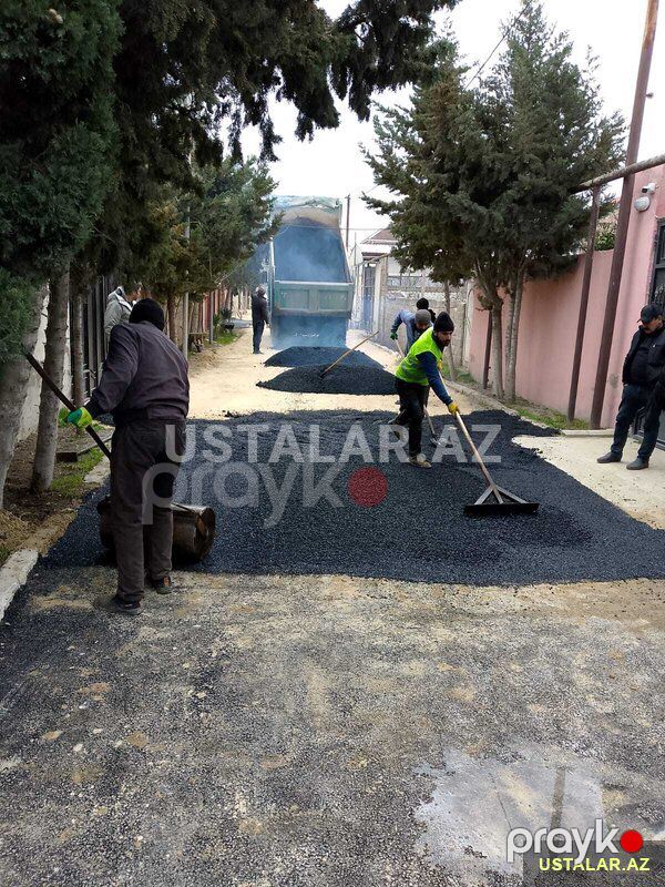Asfalt Örtuyunun Vurulmasi, 1 metrden b — Tikinti xidmətləri, Bakı (6)