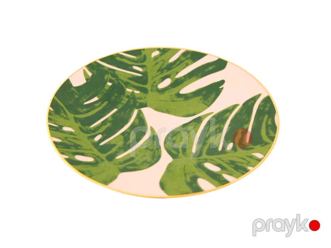 Boşqab Porland Africa Pattern1 farfor, rəngbərəng, 21 sm — Mallar, Bakı (2)