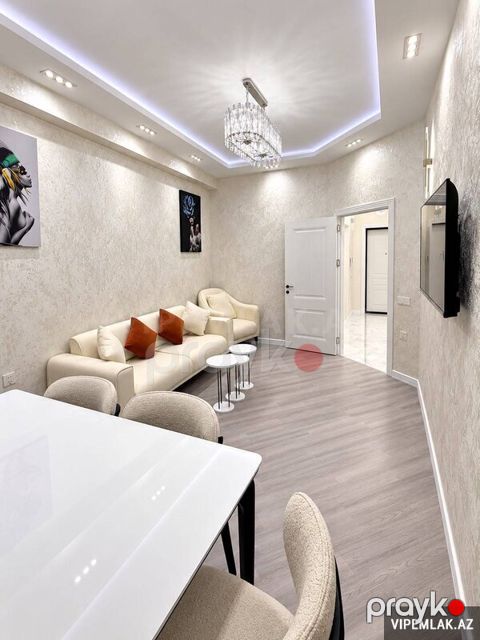 Binəqədi rayonunda 2 otaqlı Yeni tikili Kirayə verilir, 52 m² — Bakı