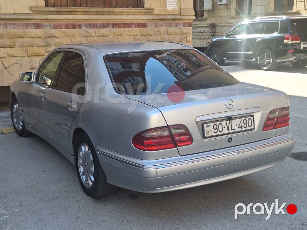 Mercedes E 240, 2.4 L, 2000 il, 442 000 km — Avtomobillər, Bakı (9)