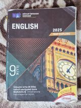 Məhsul: “English – 2025 Test Toplusu” (Dövlət İmtahan Mərkəzi) — Kitab