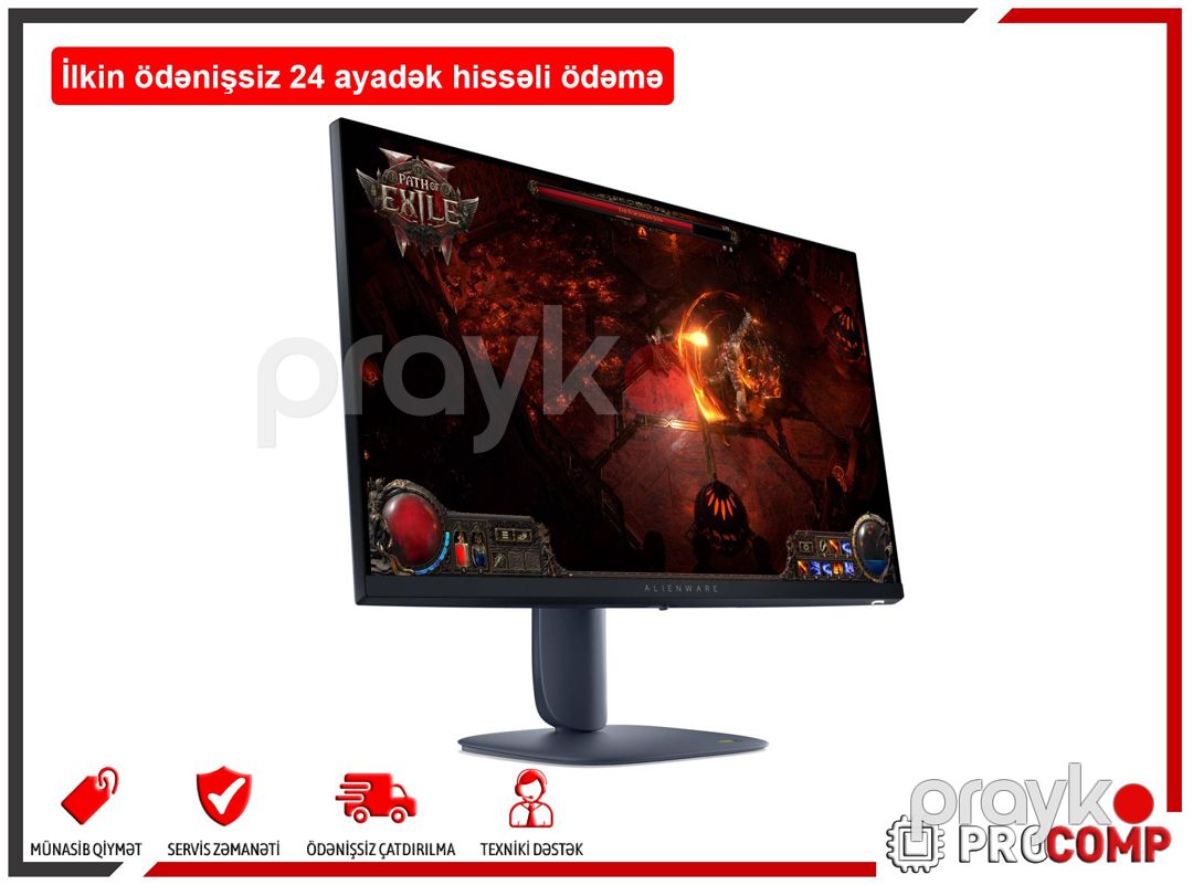 Monitor Dell Alienware 27 AW2725DM 210-BQWQ — Kompüterlər və noutbuklar, Bakı (2)