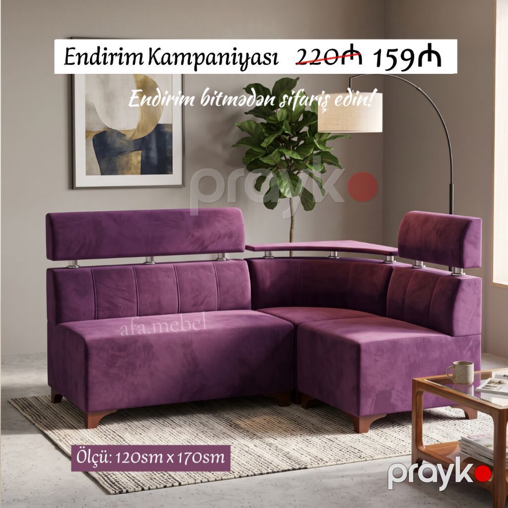 Mini-divan, Yeni — Divanlər, Bakı (4)