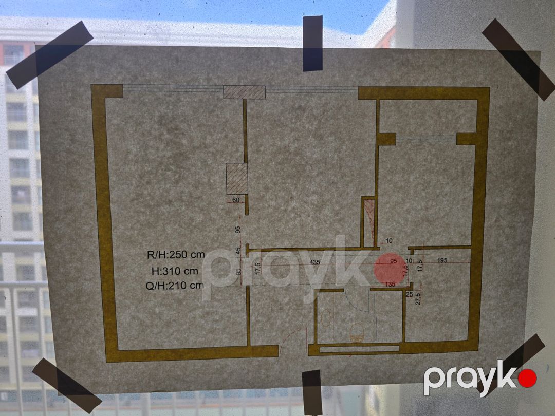 Satış: 2 otaqlı Yeni tikili, 105 m², Xətai rayonu — Mənzil, Bakı (9)