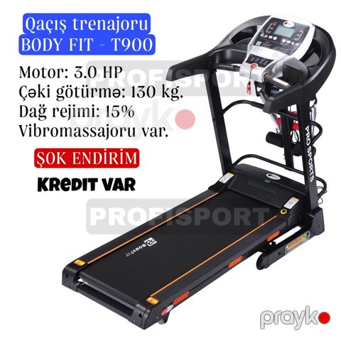Qaçış trenajoru “Body Fit - T900” — Bakı