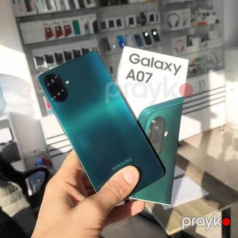 Samsung Galaxy A07, 128 GB, rəng - Yaşıl, Barmaq izi — Bakı