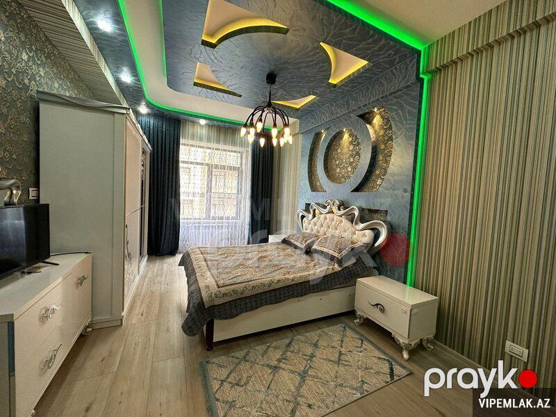 Xətai rayonunda 2 otaqlı Yeni tikili Kirayə verilir, 93 m² — Mənzil, Bakı (2)