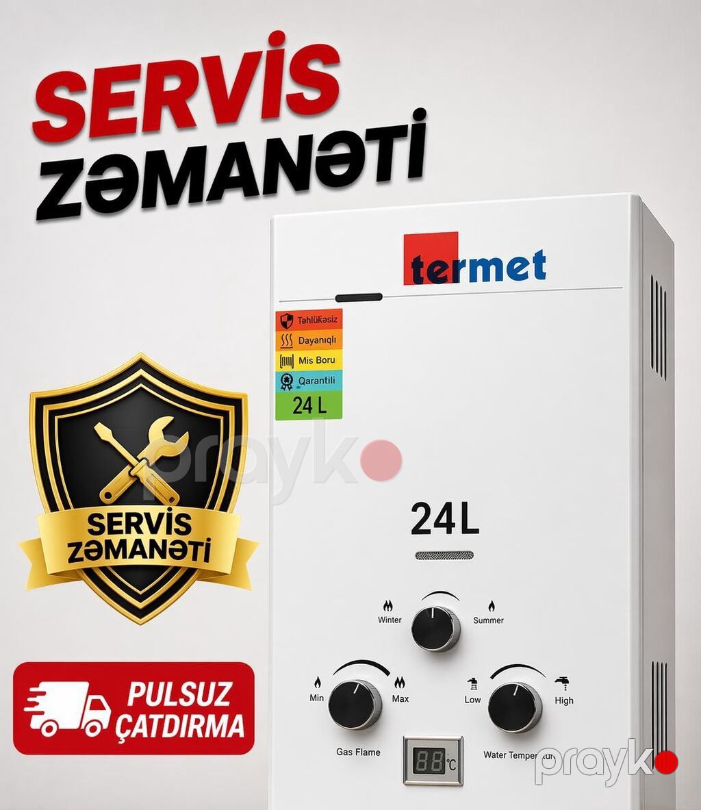 Pitiminutka Yeni, Kredit yoxdur, Pulsuz çatdırılma, Rayonlara çatdırılma — Su qızdırıcılar, Bakı (8)