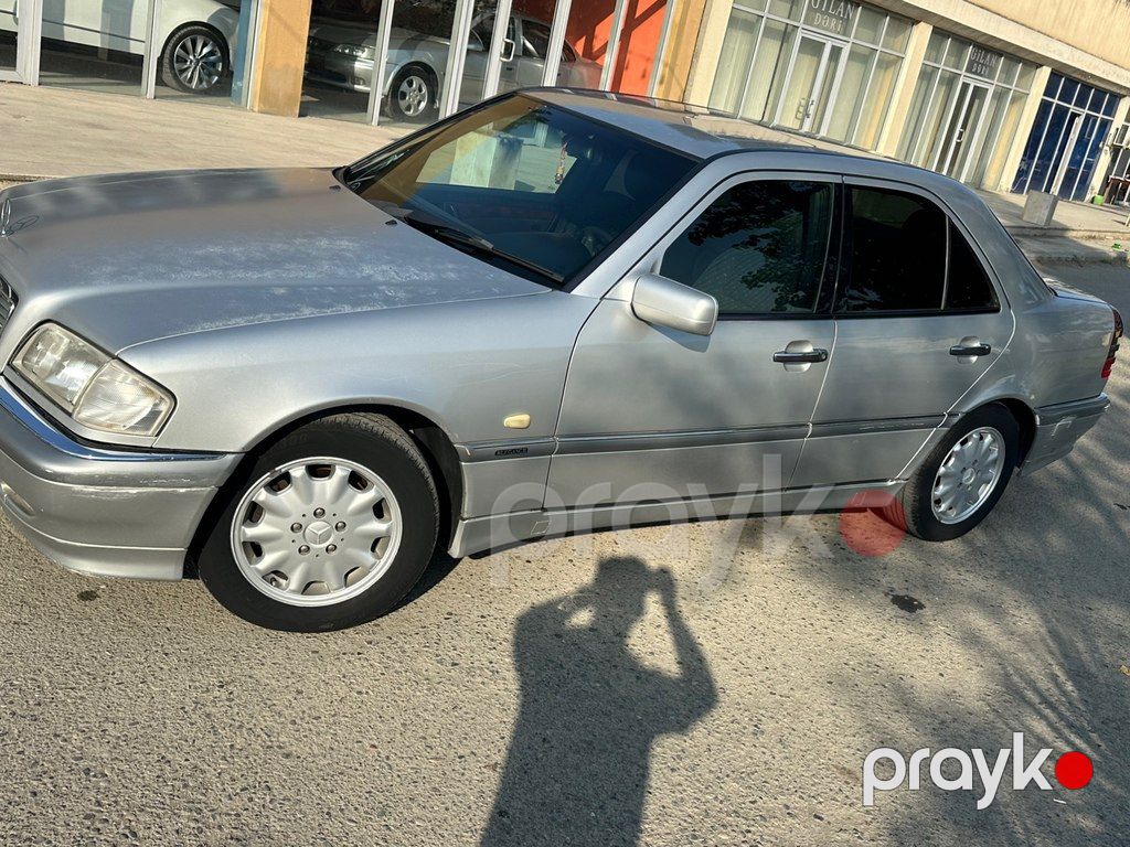 Mercedes C 180, 1.8 L, 1999 il, 350 000 km — Avtomobillər, Yevlax (2)
