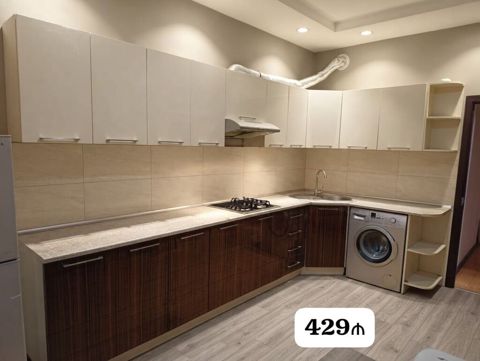 429₼ Akril mətbəx mebeli yaxşı veziyetde qazı asperatoru moykasi — Mətbəx mebeli