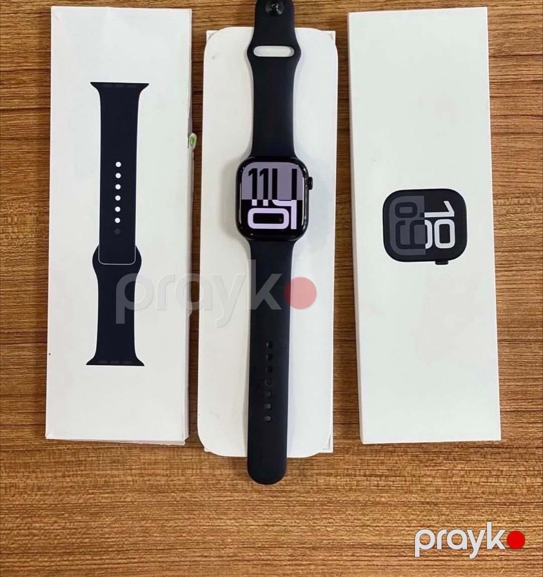 Apple Watch Series 10 Aluminum Jet Black 46mm — Ağıllı saatlar və biləkliklər, Bakı (5)