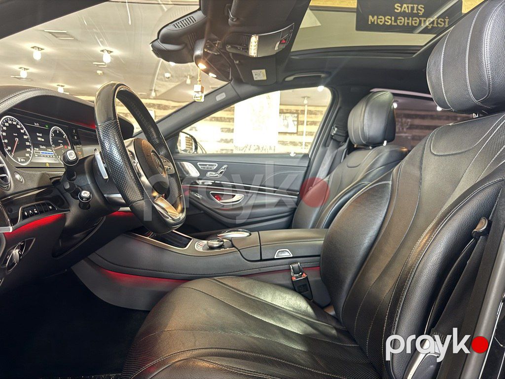 Mercedes S 350 4MATIC, 3.0 L, 2016 il, 159 000 km — Avtomobillər, Bakı (10)