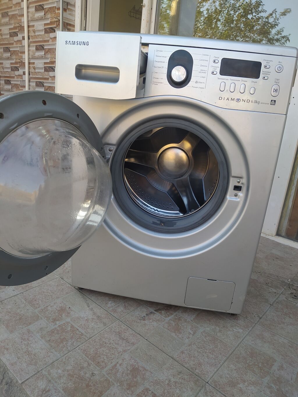 Salam samsung 6 kq paltaryuyan idiyal vəziyətdə heçbir problemi yoxdu — Çamaşır maşınları, Digah (4)