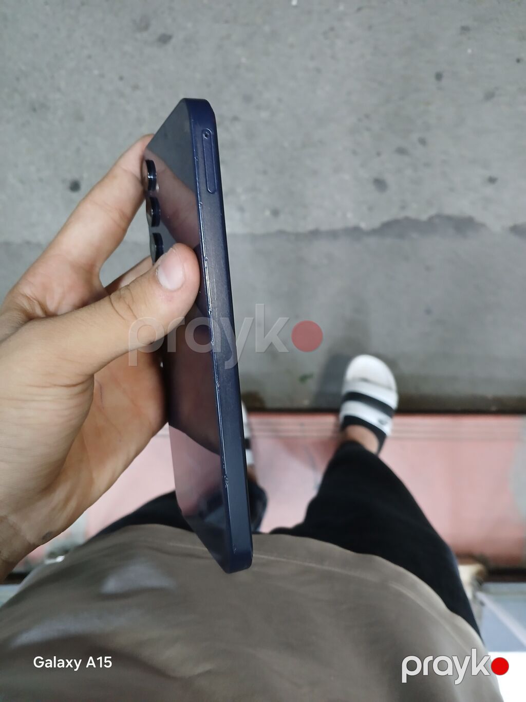 Samsung Galaxy A15, rəng - Mavi, Barmaq izi — Samsung, Bakı (2)