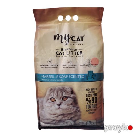 Pişik tualeti üçün doldurucu My Cat Marseille Soap, 10 l — Bakı