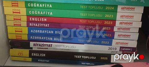 Abituriyent “Test Toplusu” kitabları dəsti Fənlər: - Coğrafiya – 2023 — Bakı