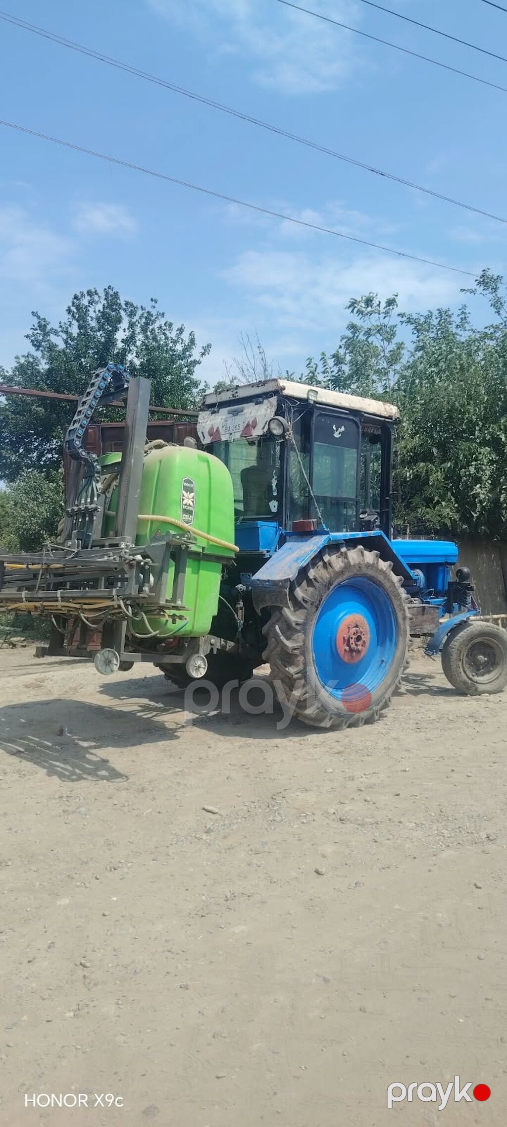 Kənd təsərrüfatı üçün universal təkərli traktor Xüsusiyyətlər — Traktorlar, Beyləqan (3)