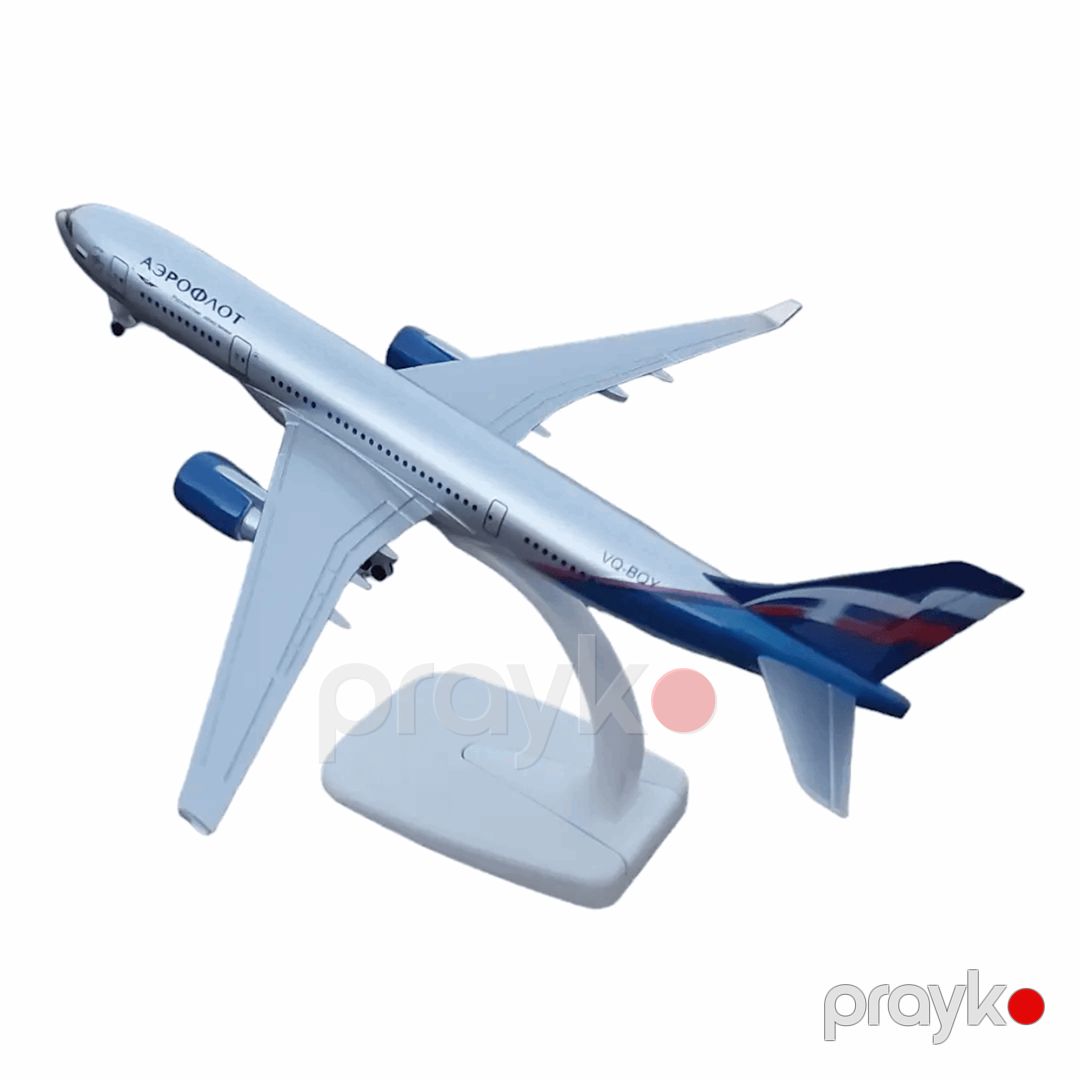 Kolleksiya heykəlciyi Aeroflot Airbus A330,19.5x19x10 sm — Mallar, Bakı (3)