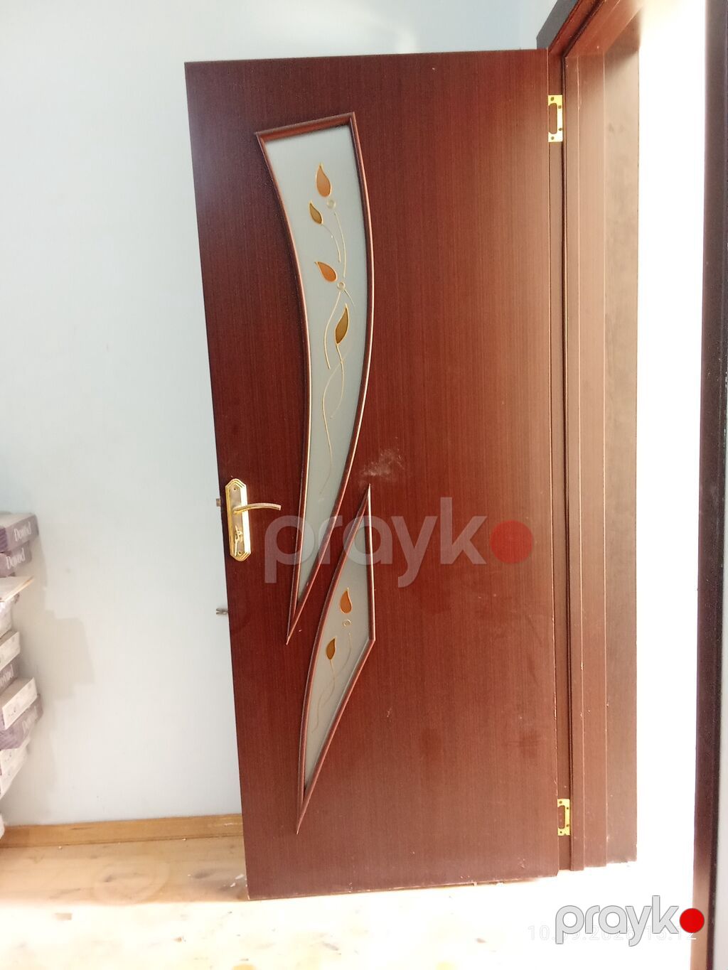5 ədəd qapı.Problemi goxfur biri 60 manatTaxta daxili qapı – şüşəli — Pəncərələr, qapılar, balkonlar, Digah (2)
