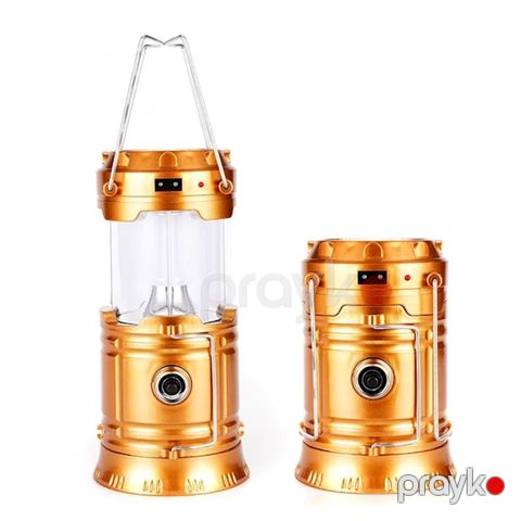 Kempinq üçün günəş enerjisi ilə işləyən fənər GSH-9399B, 21x12 sm — Bakı
