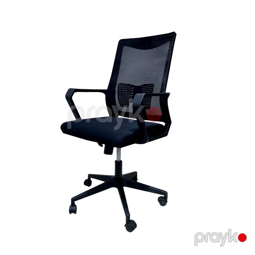 Ofis üçün kreslo J152B, qara, 115x50 sm — Mallar, Bakı (2)