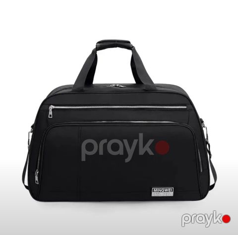 İdman və Səyahət çantası 044STR23072501, qara, parça, 60x23x38 sm — Bakı