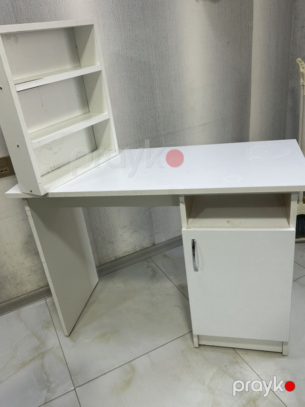 Düz masa, Stulsuz, Polkalı, Siyirməsiz, Sadə laminat — Kompüter masaları və kresloları, Xırdalan (4)