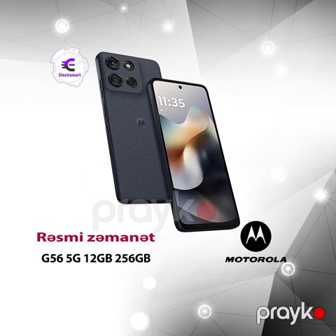 Motorola Moto G56 Pantone Black Oyster 256GB/12GB — Bakı