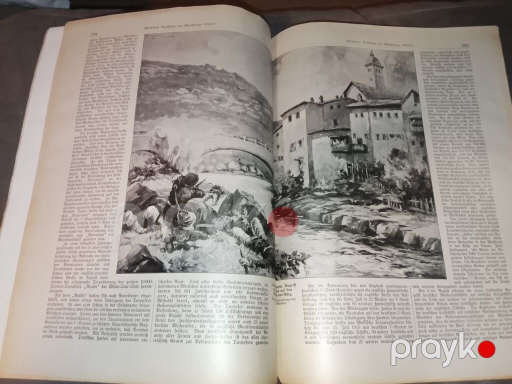 Çanaqqala və osmanlı cəbhəli 1915 orijinal jurnal Kolleksiyanıza — Jurnallar, Bakı (4)