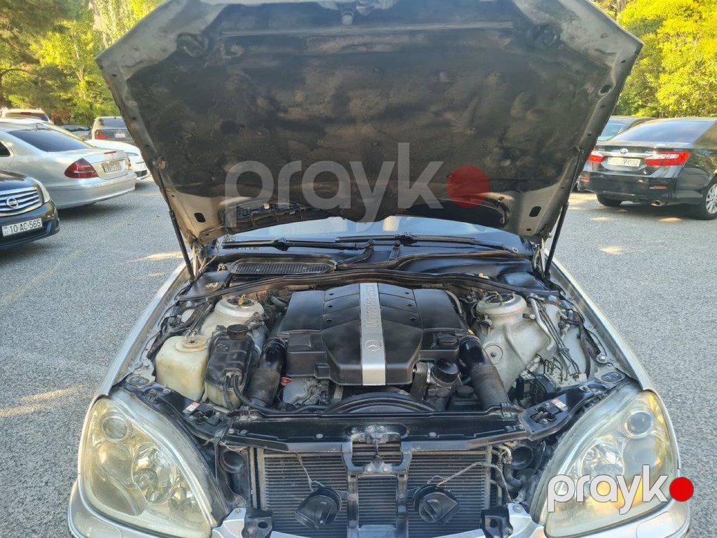 Mercedes S 320, 3.2 L, 1999 il, 513 000 km — Avtomobillər, Bakı (5)