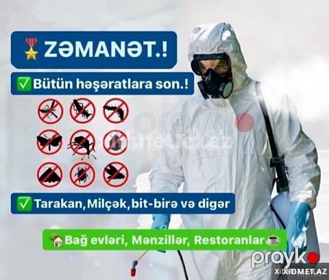 Dezinfeksiya Xidmətləri — Bakı