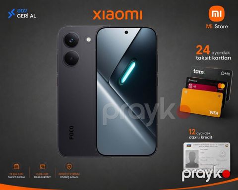 Xiaomi Poco X8 Pro Black 256GB/8GB — Bakı
