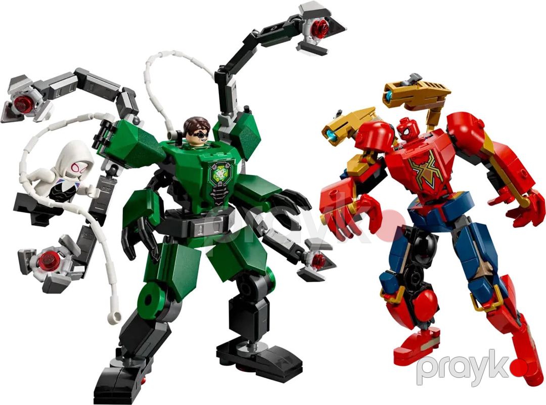 Konstruktor No Brand Marvel Mech Battle: Spider-Man vs. Doc Ock 76338, plastik, 6+ yaş, 315 hissə - 00-00048057 — Mallar, Bakı (2)