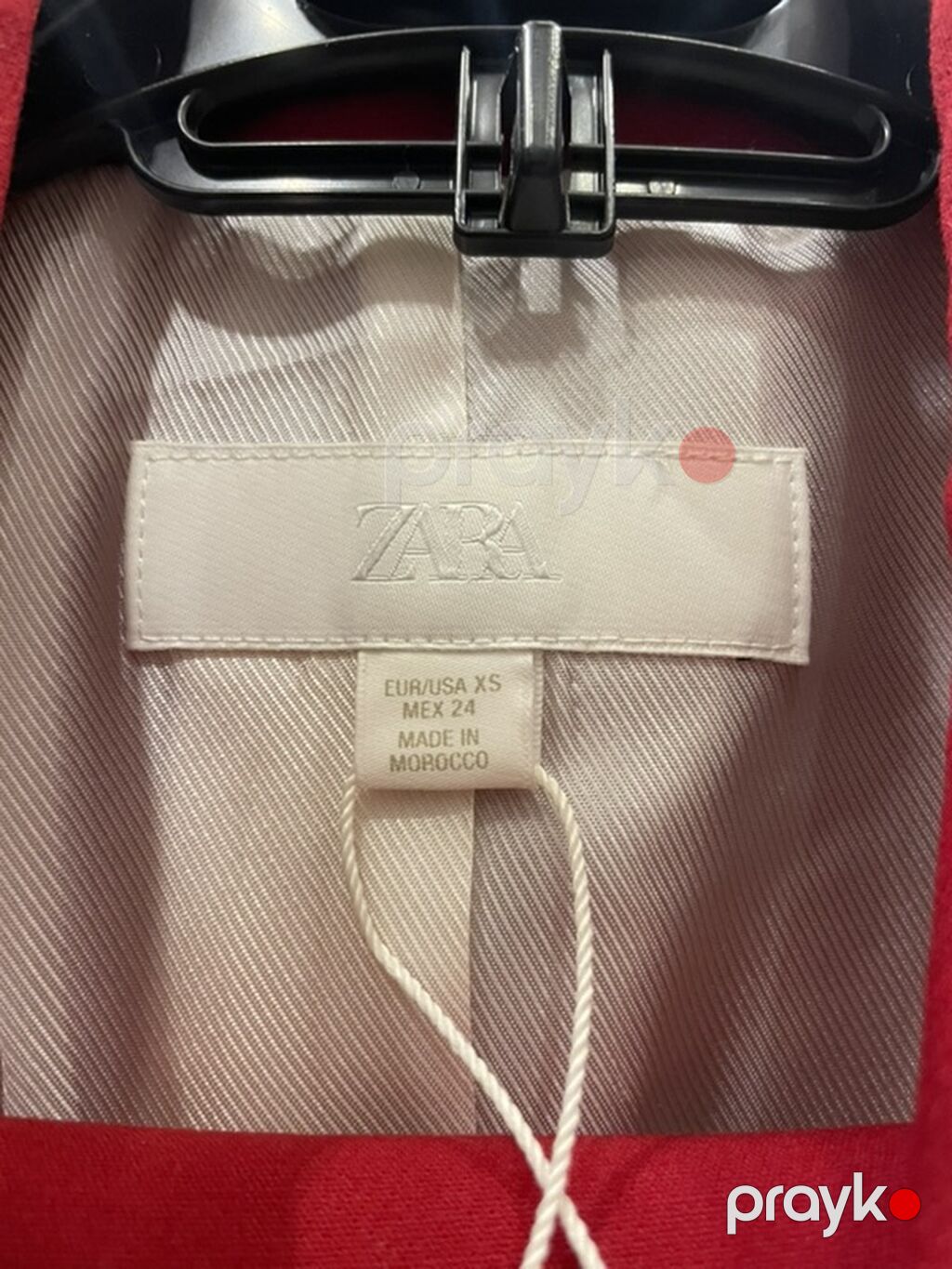 Zara qadın kostyum dəsti – qırmızı rəng - Brend: Zara - Model: Blazer — Kostyum, Bakı (5)