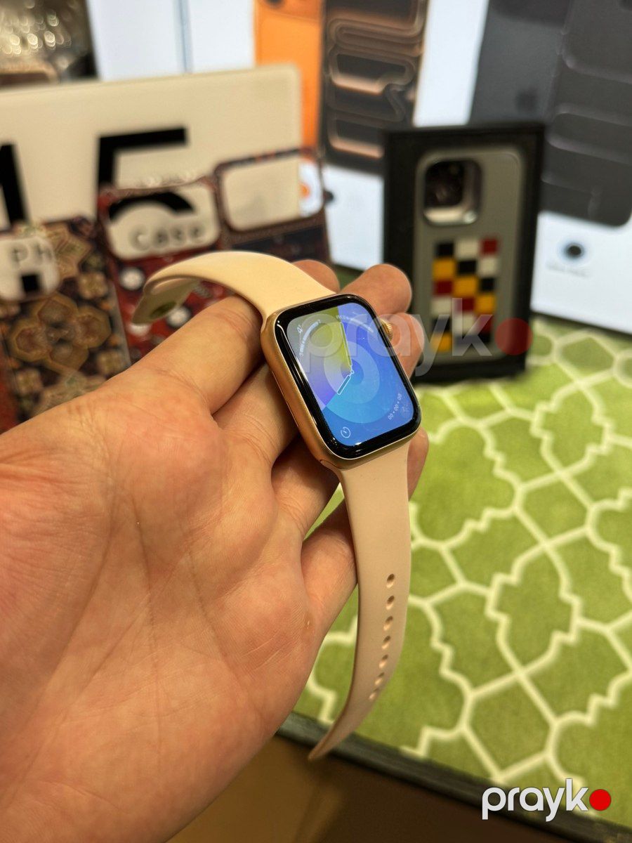 Apple Watch Series 4 Aluminum Cellular Gold 44mm — Ağıllı saatlar və biləkliklər, Bakı (4)