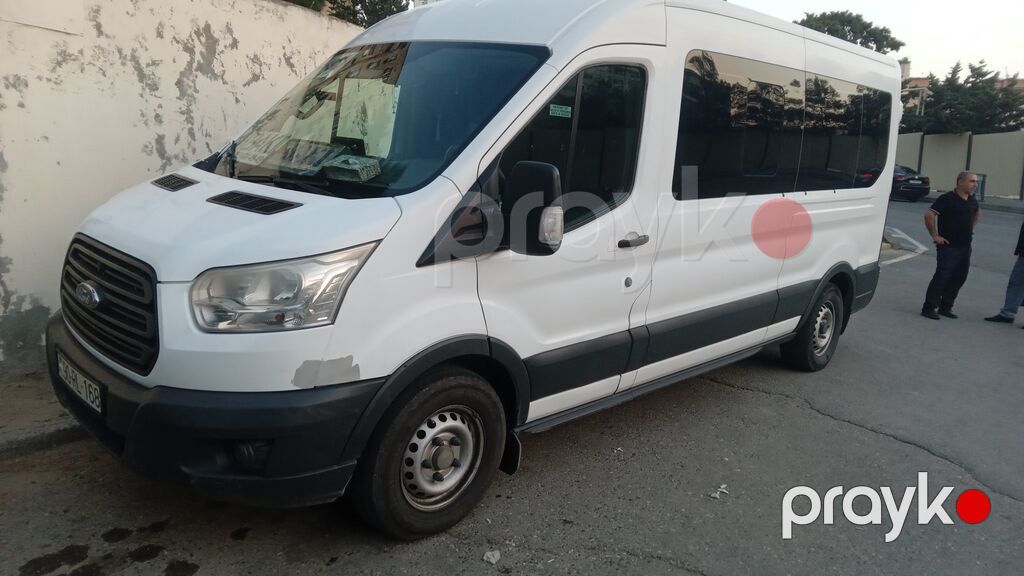 Ford Transit mikroavtobus ancag marşrut Oguz-Baki həttə satılır — Avtomobillər, Digah (8)