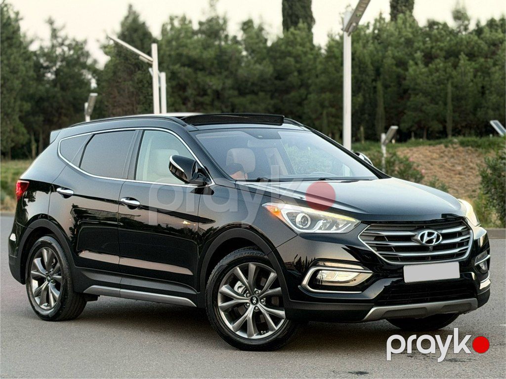 Hyundai Santa Fe, 2.0 L, 2017 il, 134 000 km — Avtomobillər, Gəncə (2)